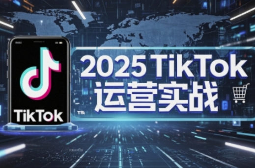2025TikTok电商运营,掌握TikTok店铺运营核心技巧,实现低成本高转化-青年云网创—高质量项目商城